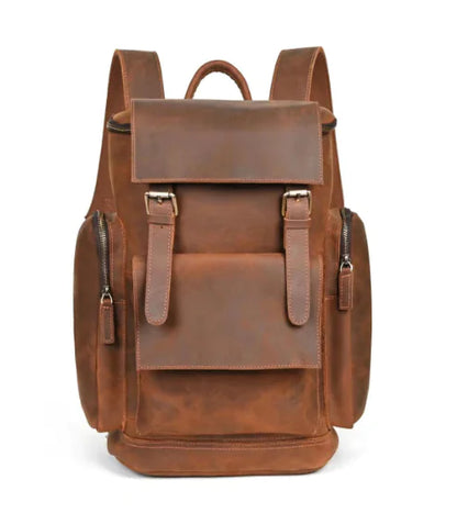 Large-Capacity Retro Men's Travel Backpack